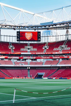 Arsenal soccer stadium during daytime