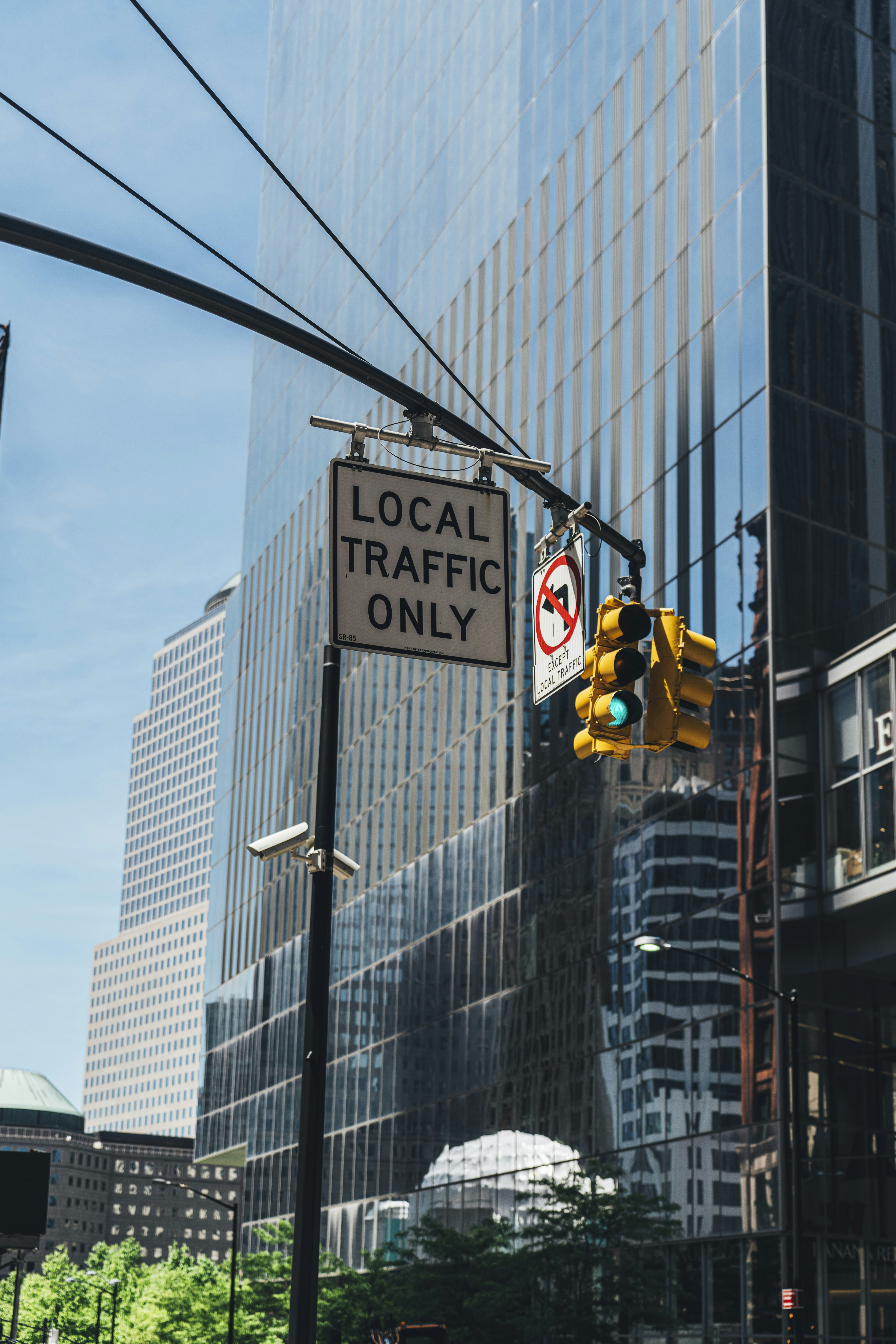 Local Traffic Only signage