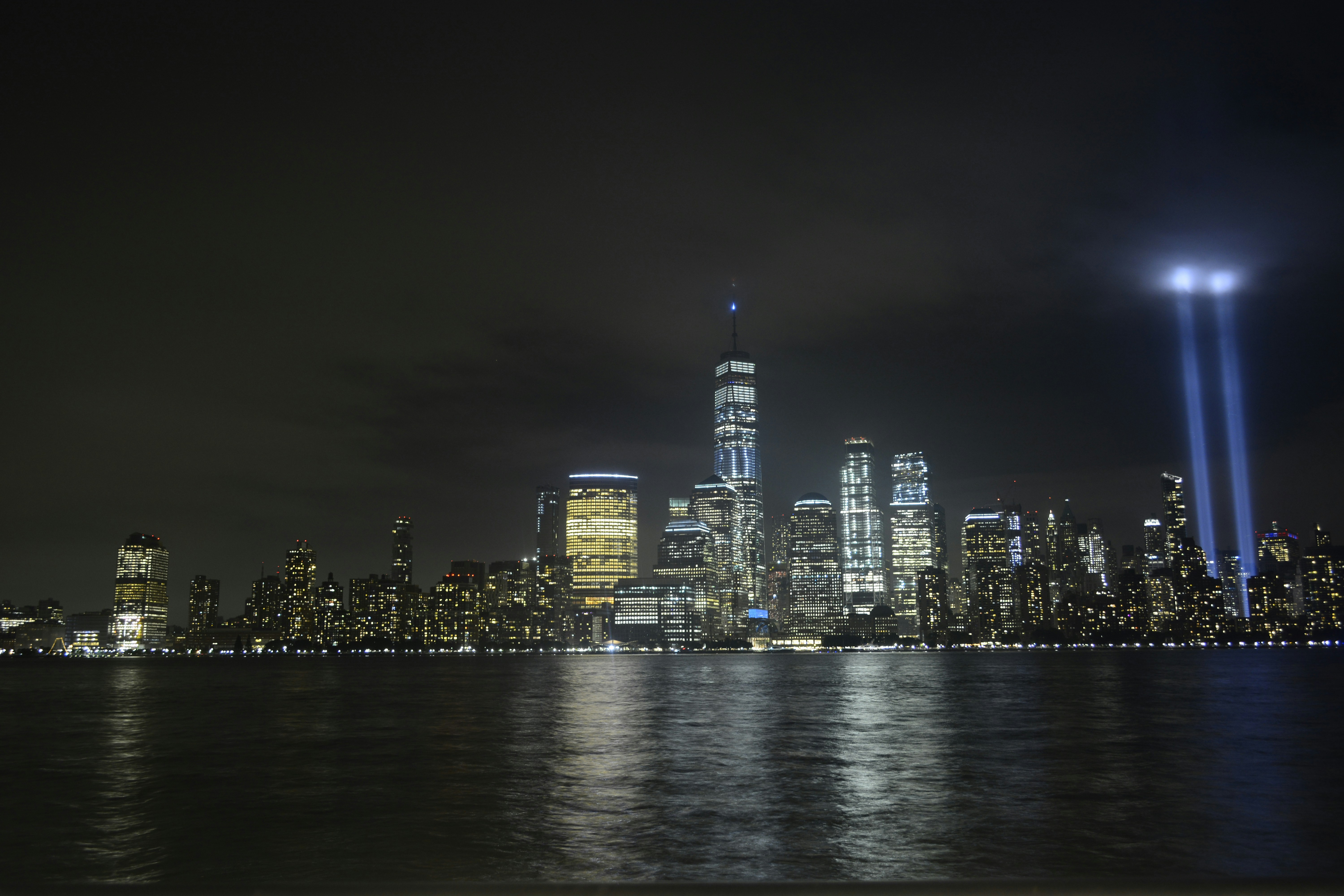 Exchange Place, Jersey City, NJ on the waterfront. Taken 11th Sept 2018