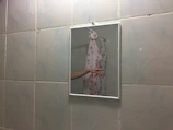 After picture showing sparkling tiles and mirror in the same bathroom.