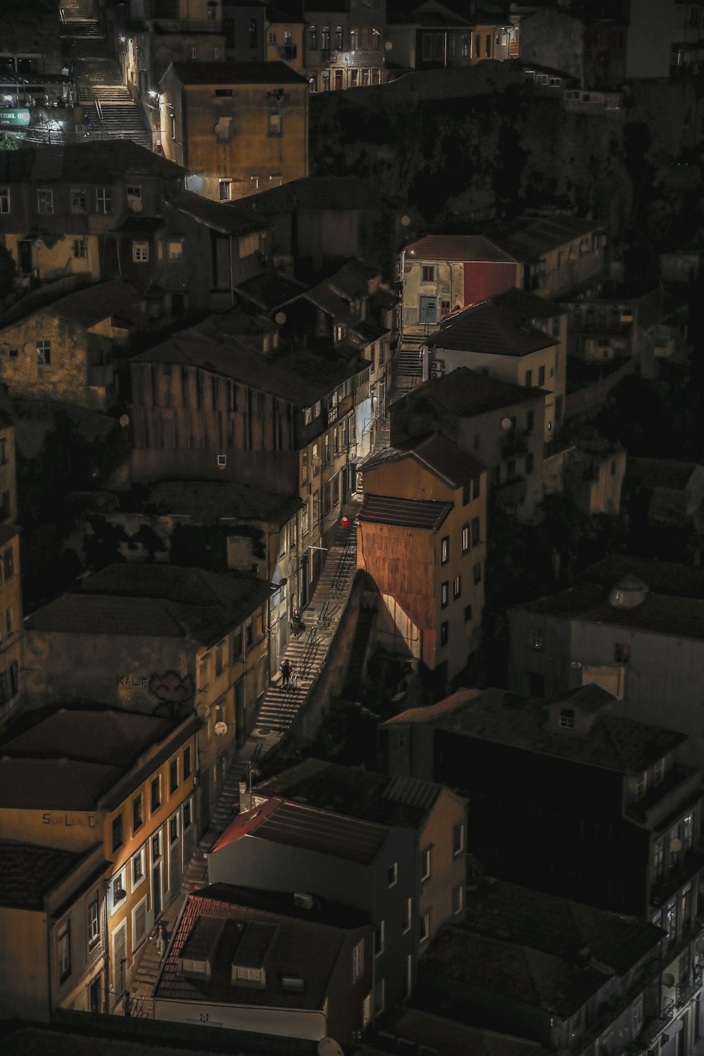 Fotografía de ciudad con edificios