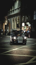 black vehicle