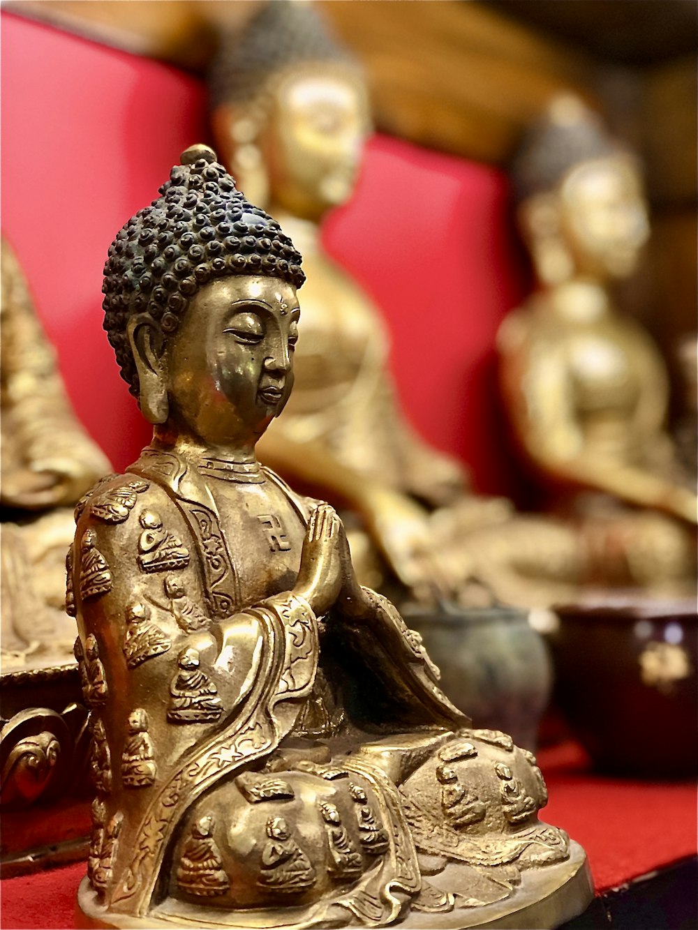 Gautama Buddha figurines