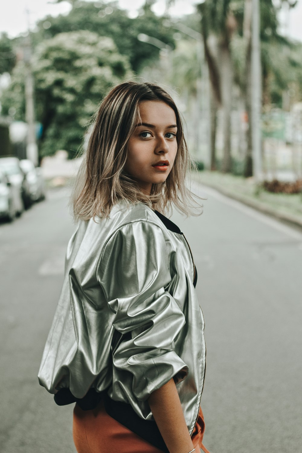 woman wearing jacket