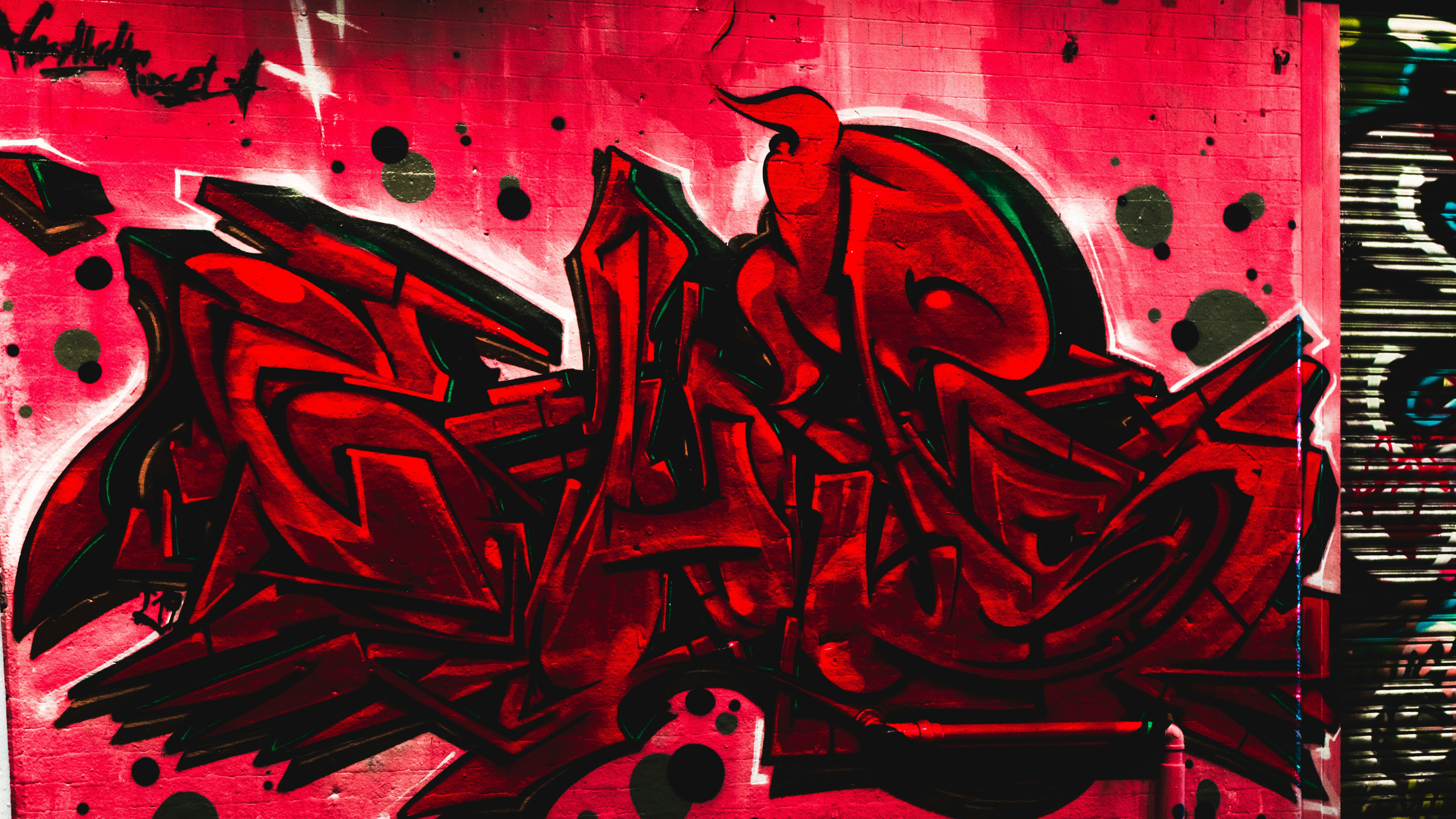 Graffiti art detail