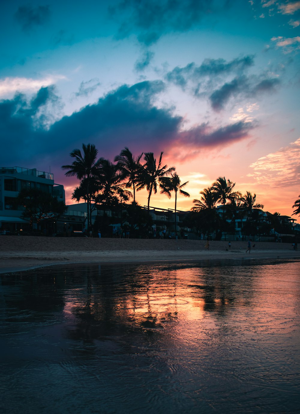 calm body of water