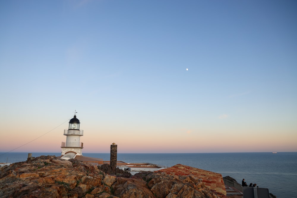 white lighthouse