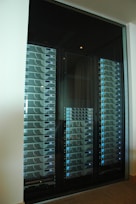 Photo of a secure server room setup with network infrastructure installed for a mid-sized business.