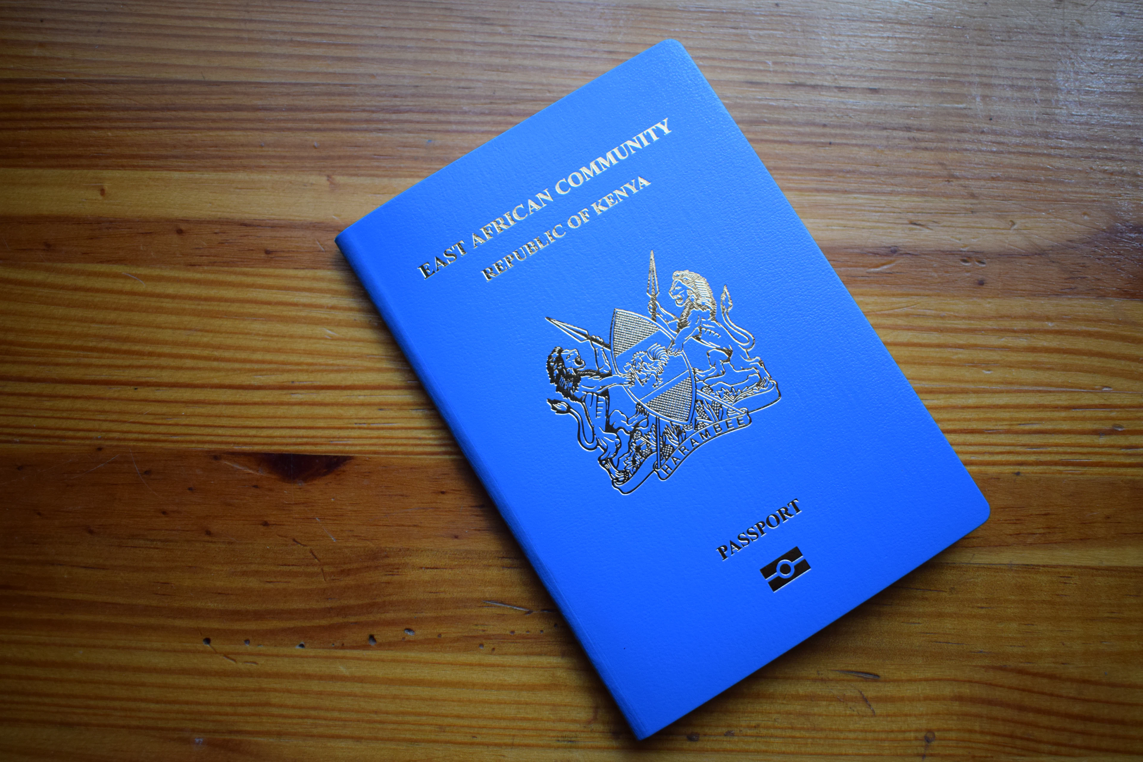 An East African Community passport