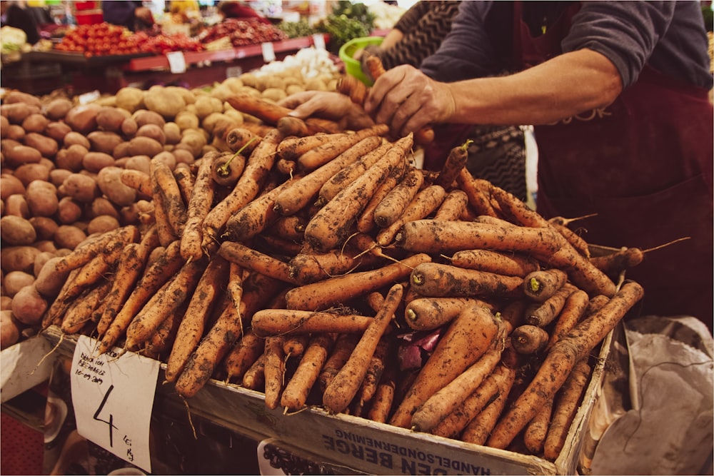 basketful of carrots