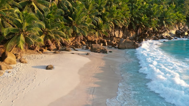 A beautiful beach in Bali, Indonesia.