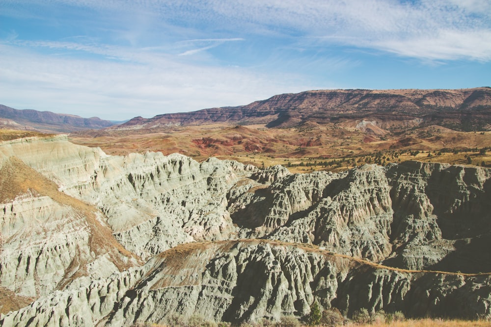 gray mountain during daytime