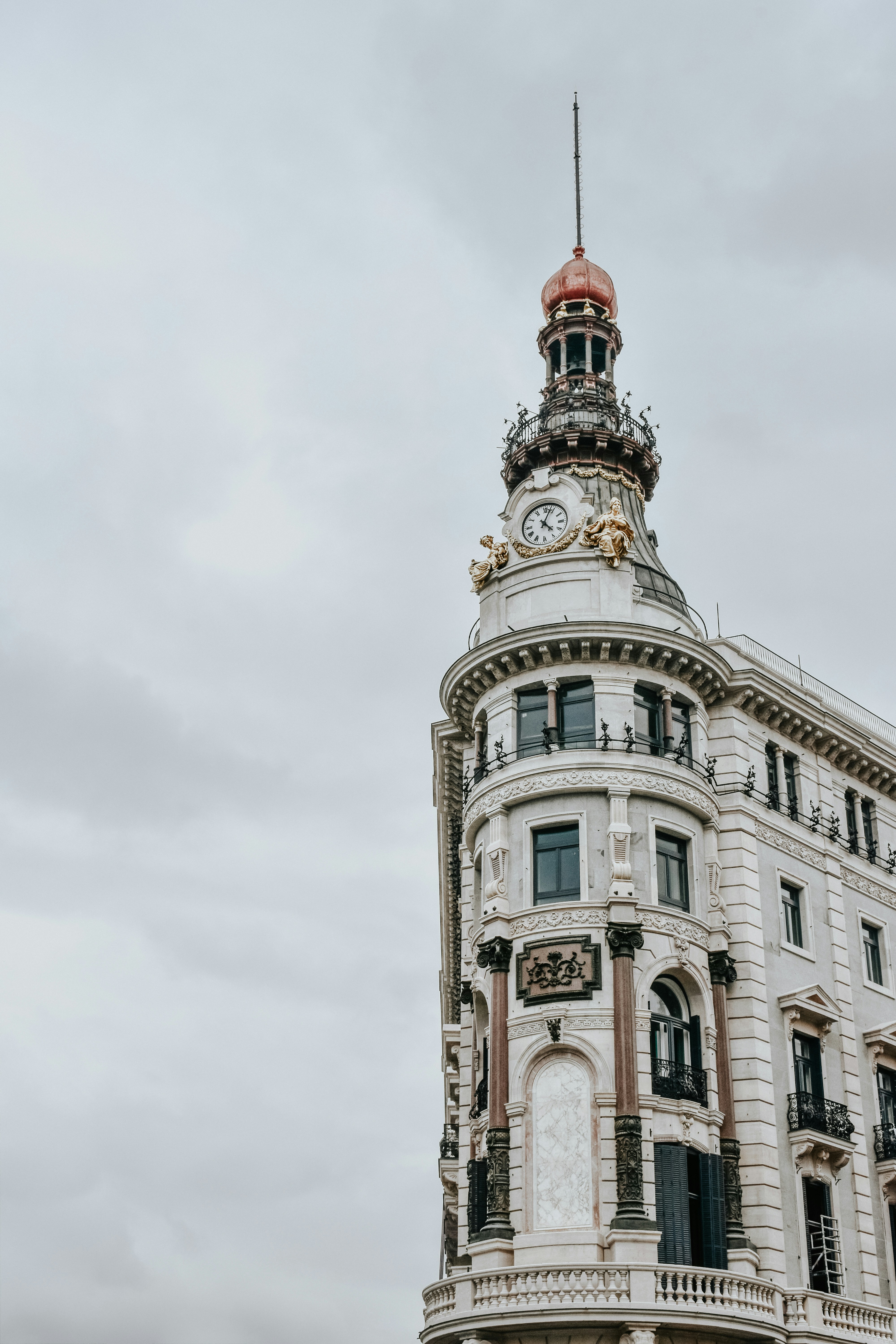 white concrete building