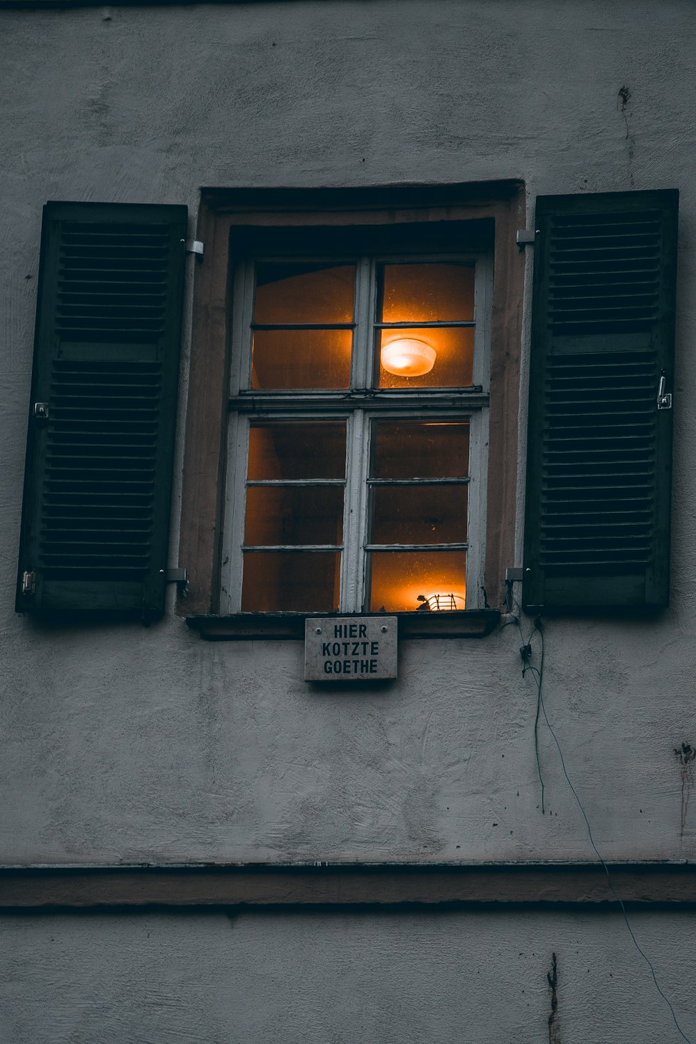 white wooden framed clear glass window