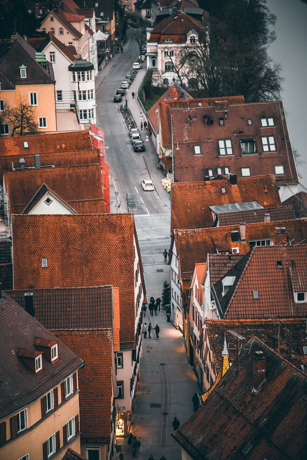 cars on road