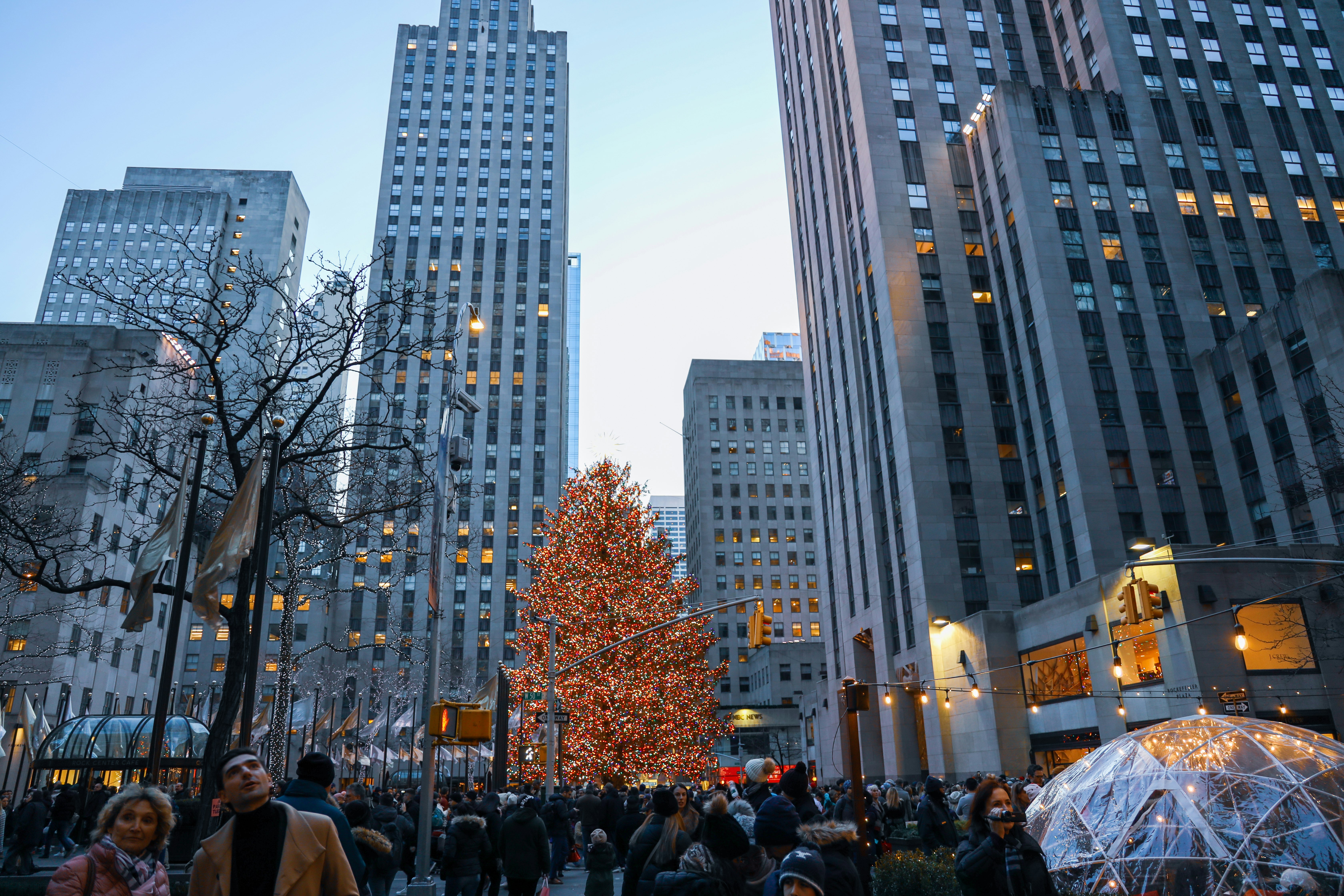 Rockefeller square 
@NY Dec 2019 