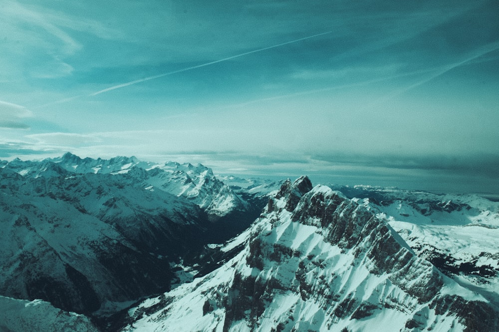 glacier mountains during day