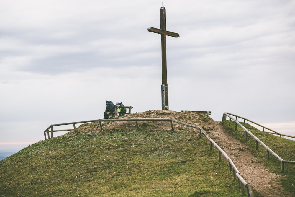 brown cross