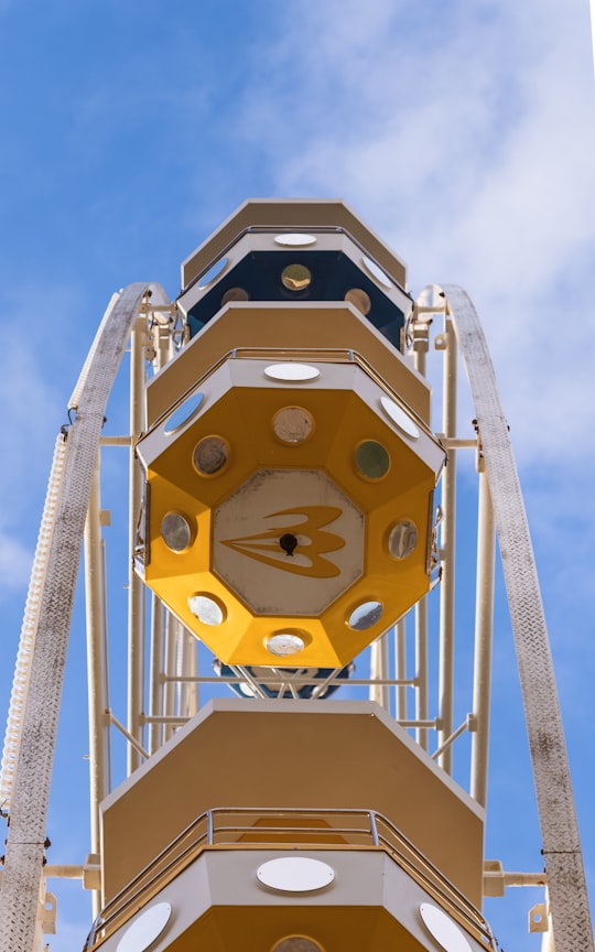 multicolored ferris wheel in Caen France