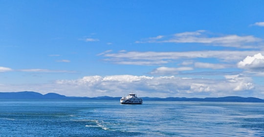 body of water under cloudy sky during daytime in Tsawwassen Canada