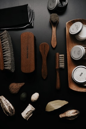 assorted brushes
