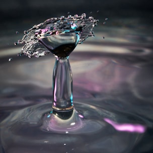 splash of water