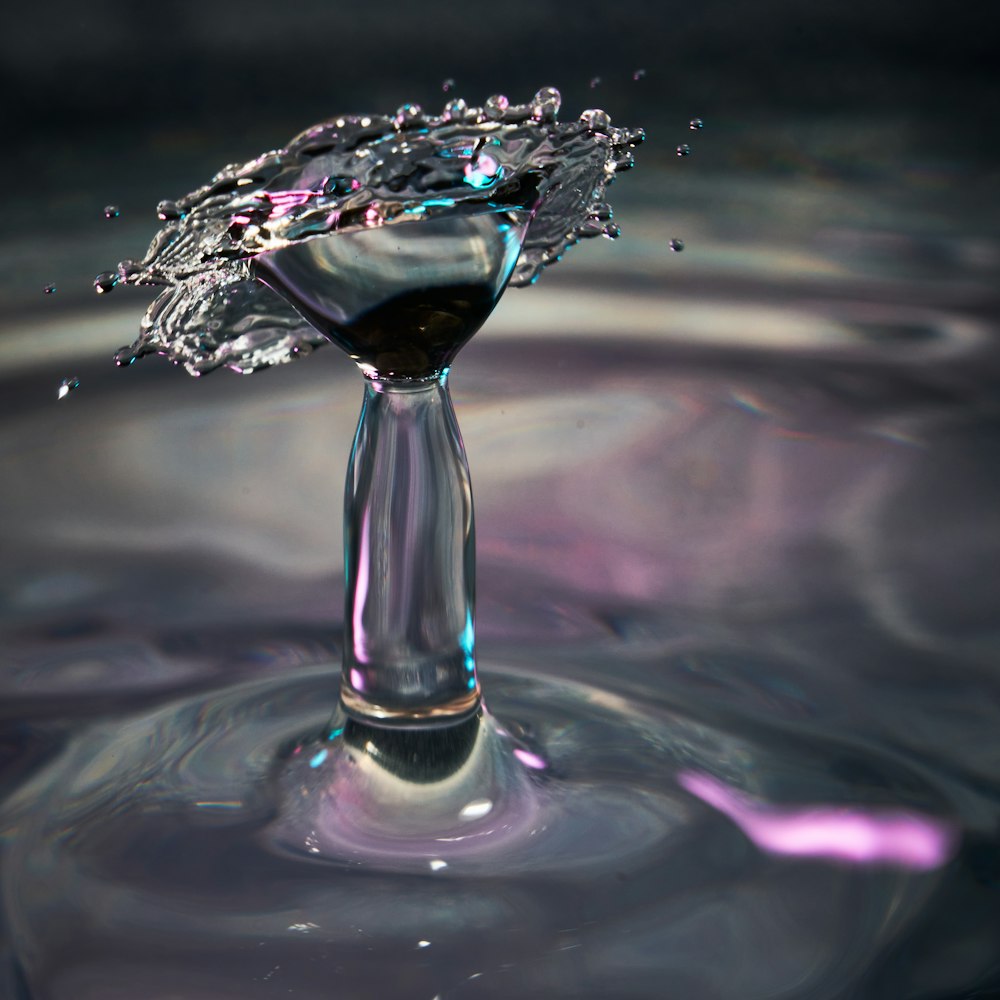 splash of water