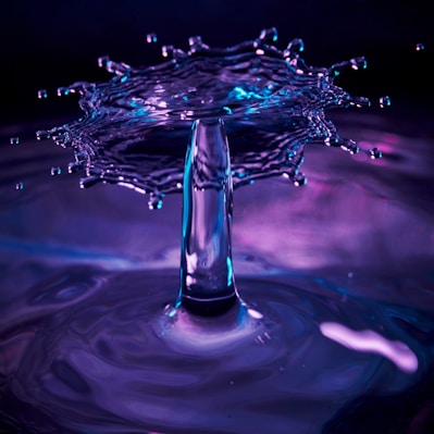 splash of water