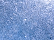 a close up of a snow covered surface