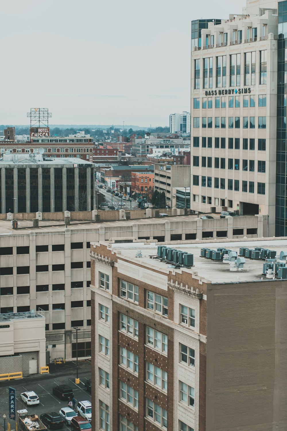 white and gray building