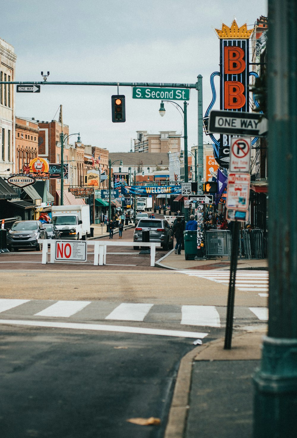 photo of pedestrian lane