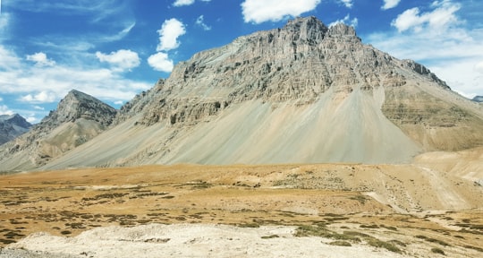 gray rocky mountain during daytime in Ladakh India