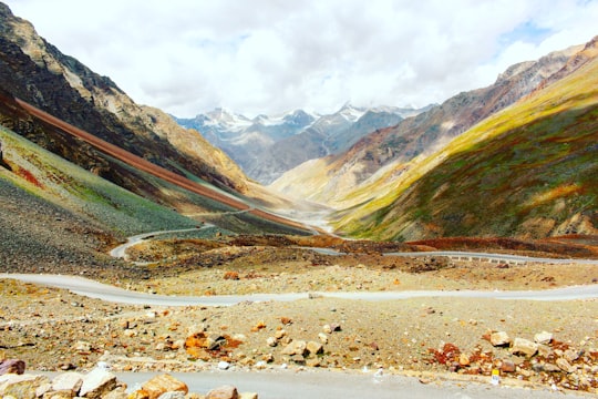 green hills during daytime in Ladakh India