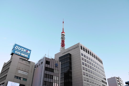 white high-raise building in Zōjō-ji Japan