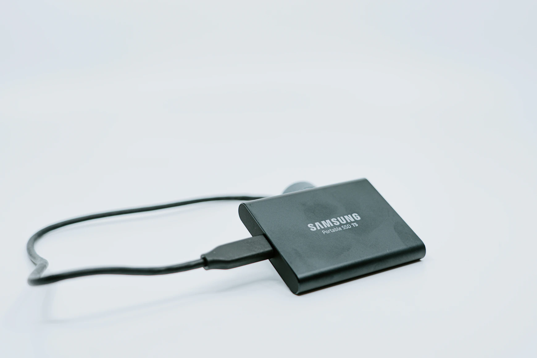 Portable external SSD drive