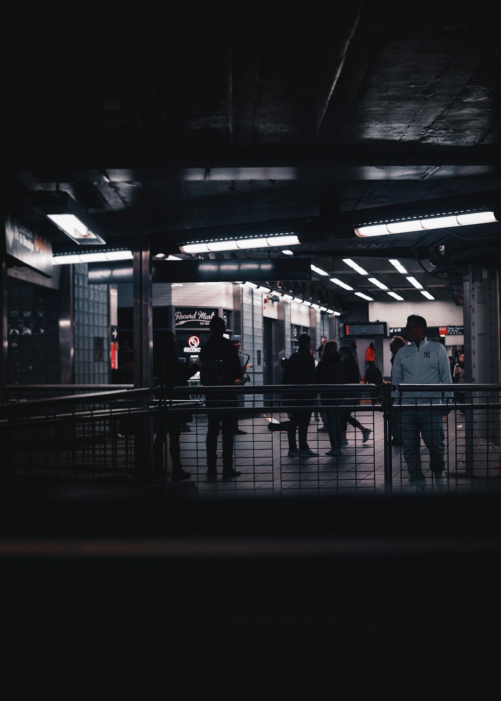 people inside building