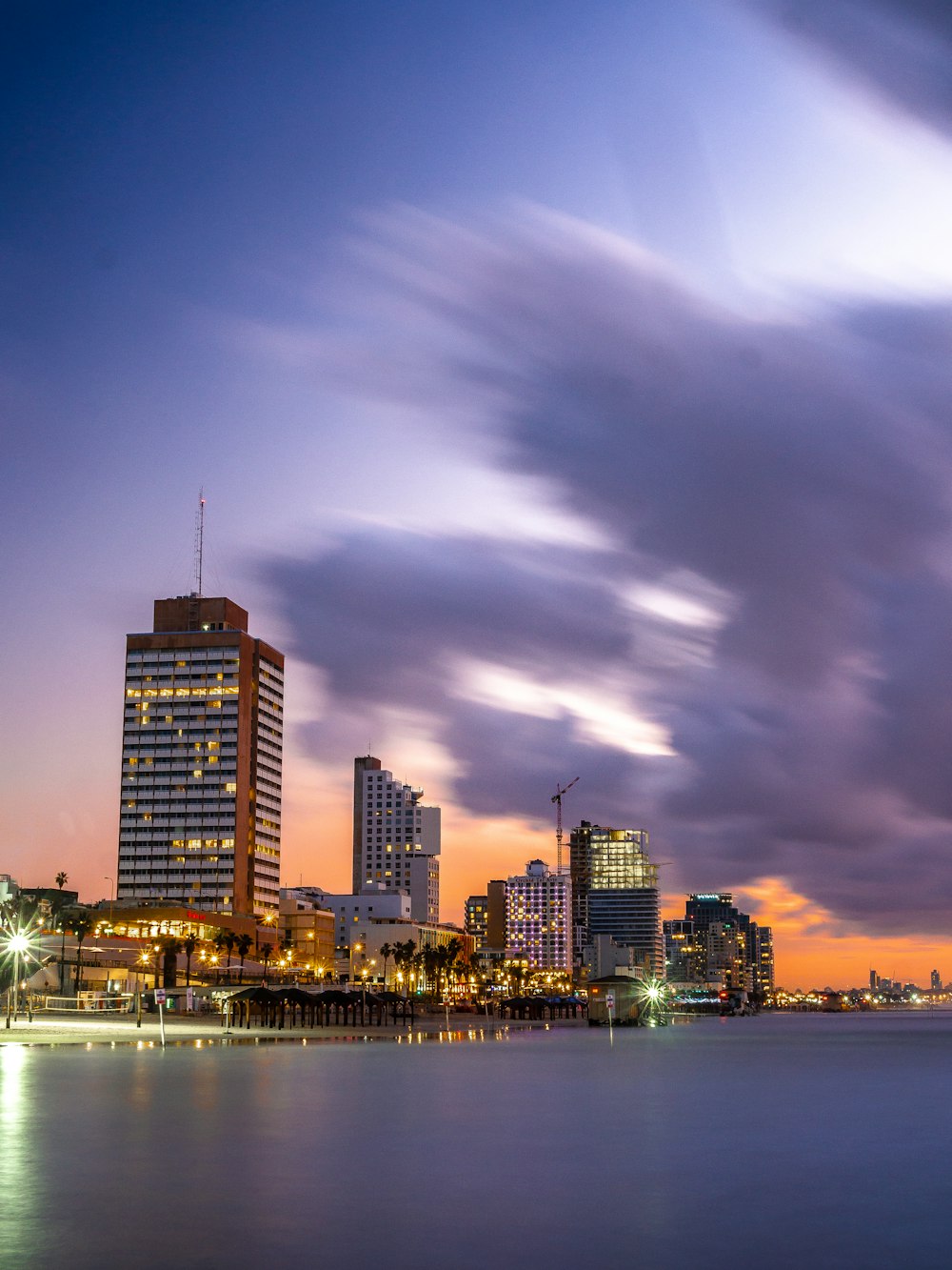 landscape cityscape photography during golden hour