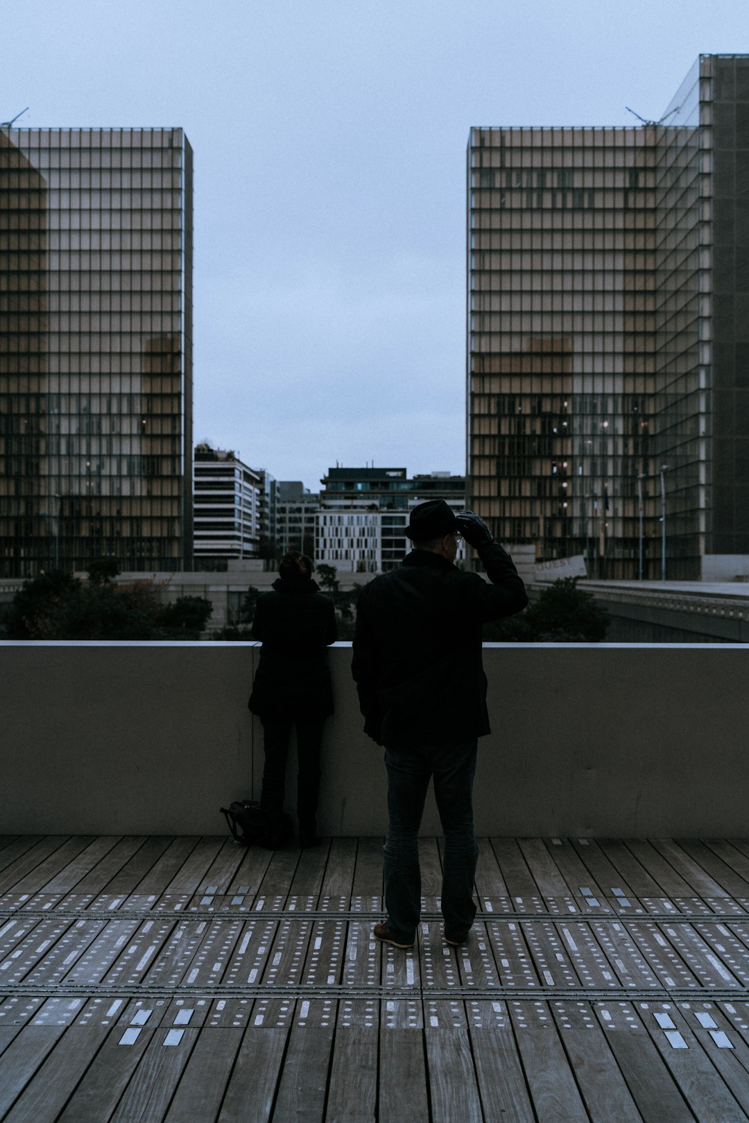 man wearing black jacket