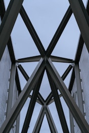 grey metal frame