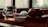 A serene tea setting with delicate porcelain cups and soft rising steam.