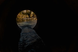 round hole drainage