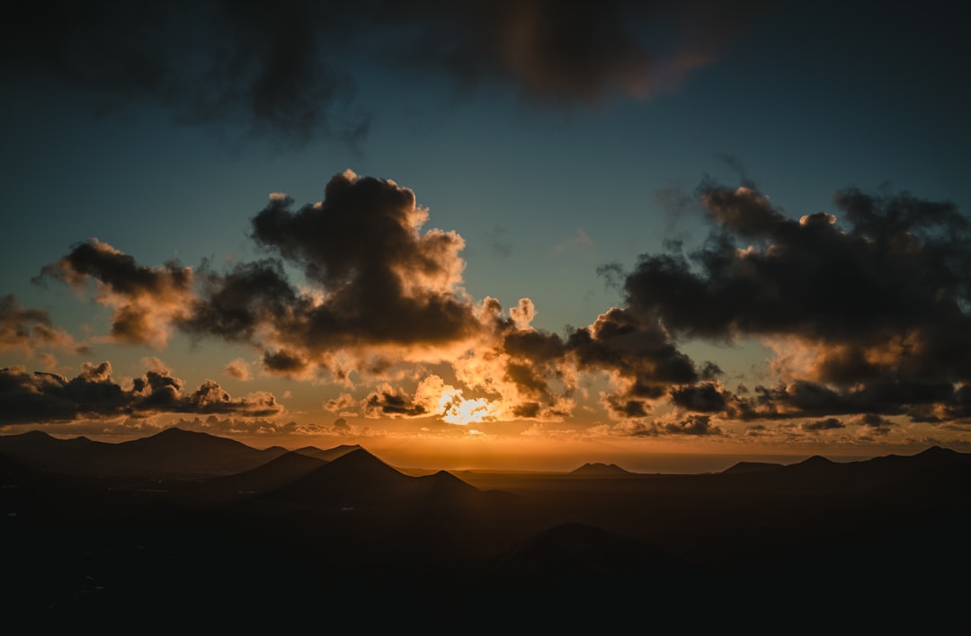 mountains during golden hour