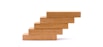 pile of brown wooden blocks