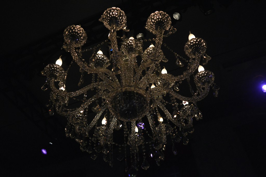 Vintage Crystal Chandelier