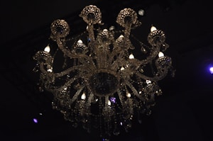 Vintage Crystal Chandelier