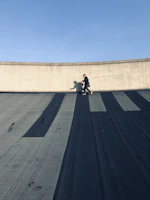 person in black jacket