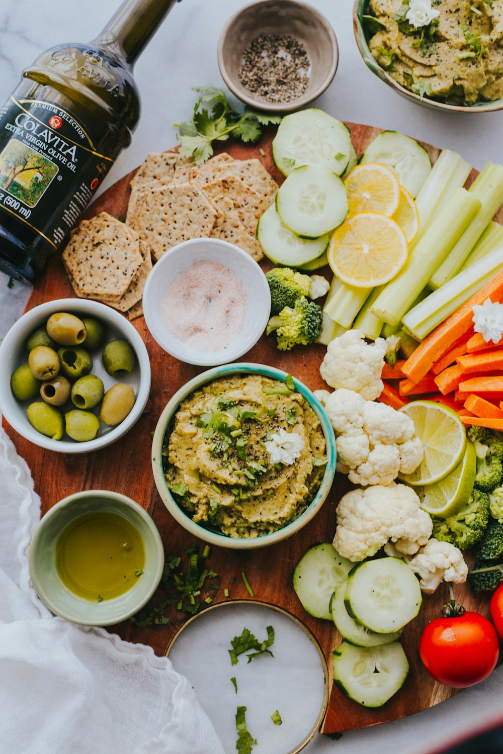 assorted vegetables on brown wooden surface