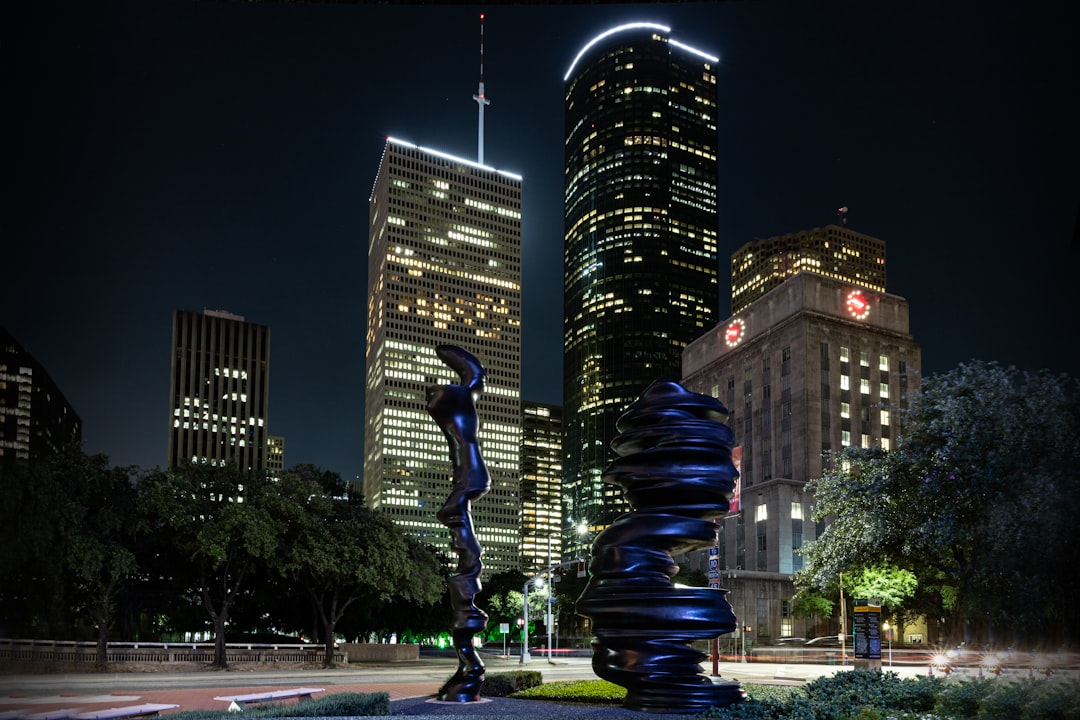 Sculpture in Mind & Downtown - From Hobby Center for the Performing Arts, United States