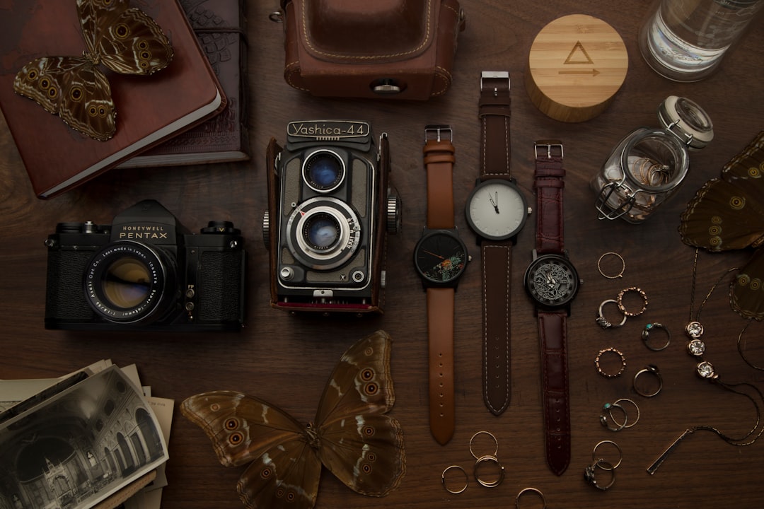 watches and vintage camera