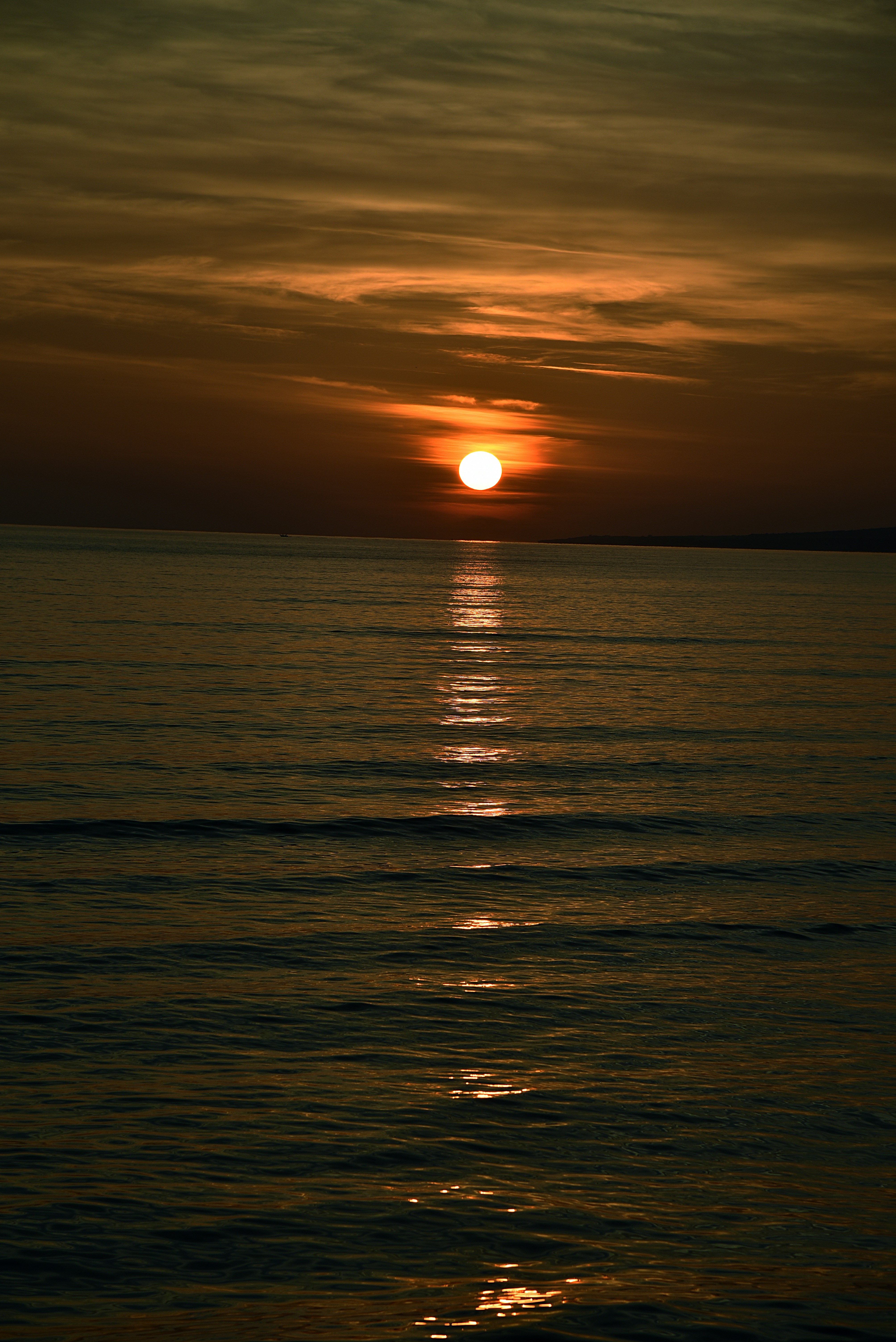 ocean during golden hour